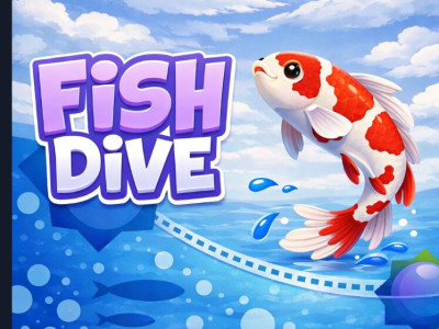 Fish Dive background