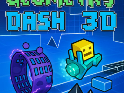 Geometry Dash 3D background