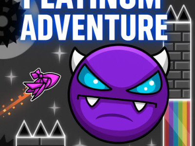 Geometry Dash Platinum Adventure background