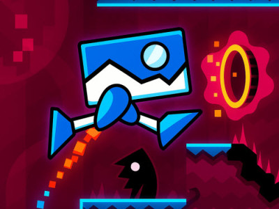 Geometry Dash Robot background