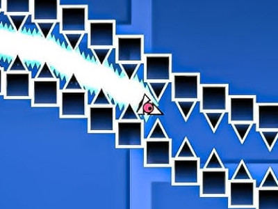 Geometry Dash Wave Spam background