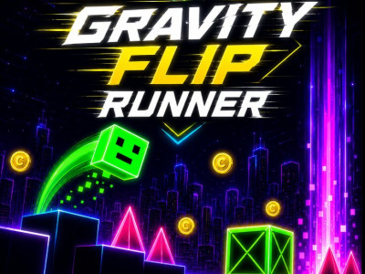 Gravity Flip Runner background