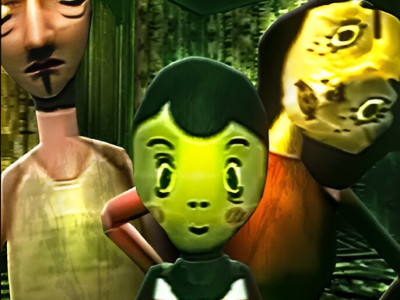 Red Face Horror background