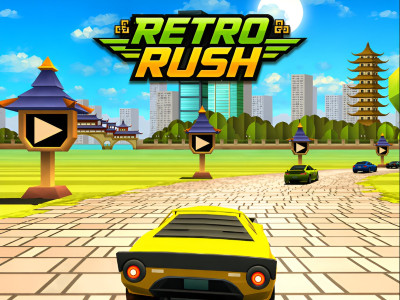 Retro Rush background