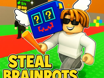 Steal Brainrots Unblocked background