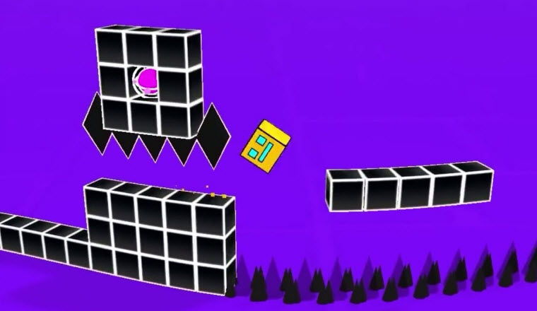 Geometry Dash 3D Screenshot