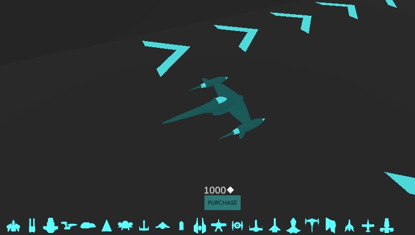 Players can customize their desired spaceship in Hyper Tunnel game at geometryliteonline.com