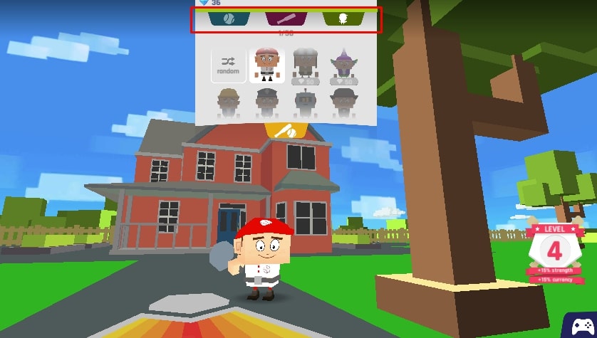 Players can optionally purchase bat characters in Bat Smash game at geometryliteonline.com